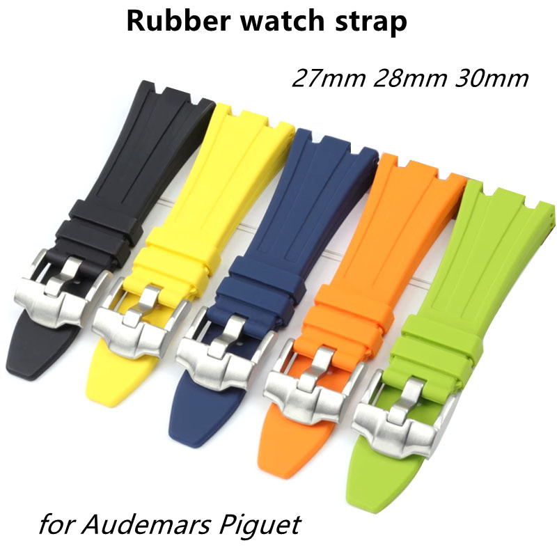 Audemars Piguet Watch Royal Oak Offshore - Rubber Silicone Watch Strap for AP