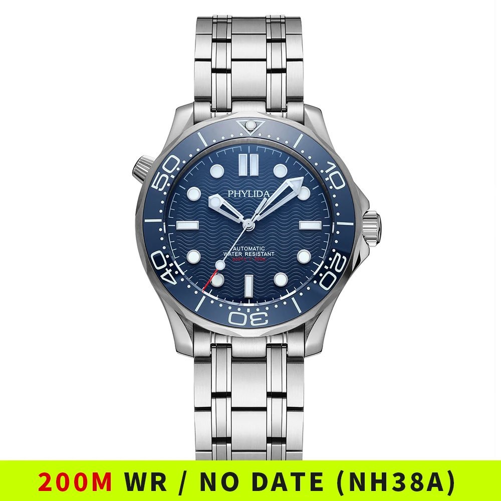 Seiko Watch Prospex - PHYLIDA Blue Dial NH38a Automatic Watch