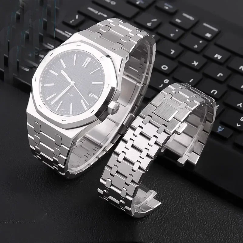 904 Solid Stainless Steel Watc - Audemars Piguet Watch Royal Oak recension och pris