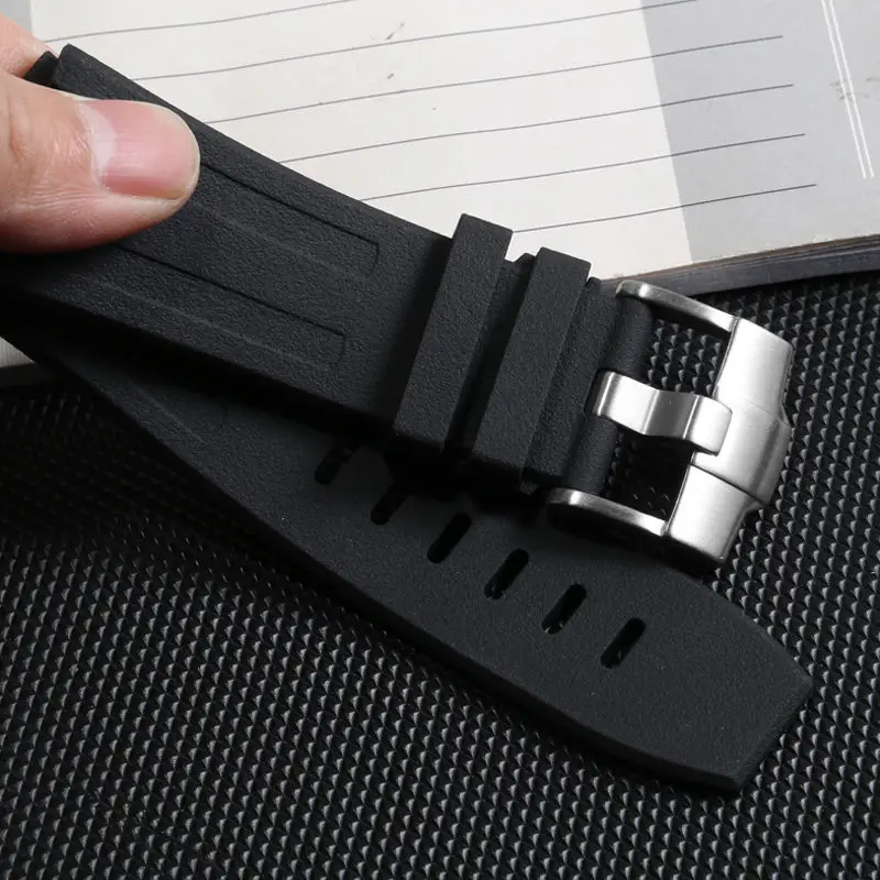 28mm Silicone Watchband for AP - Audemars Piguet Watch Royal Oak Offshore recension och pris