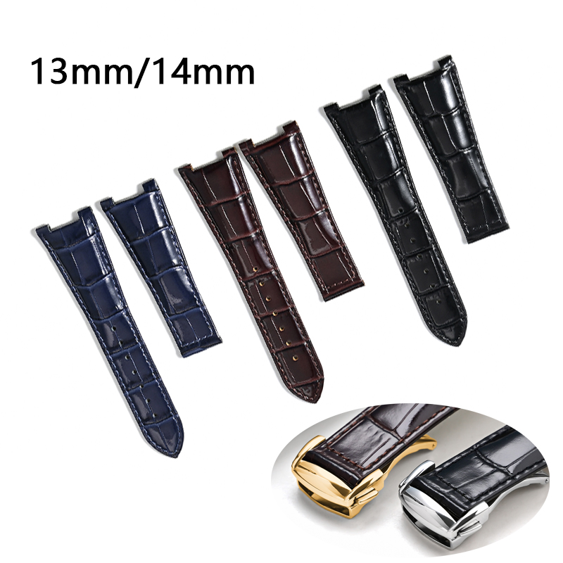 Genuine Leather Watchband For  - Omega Watch Constellation recension och pris
