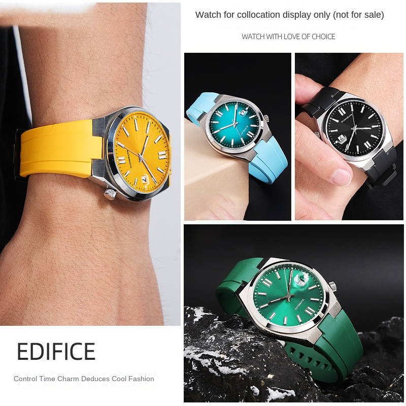 9x26mm FKM Fluoro Rubber Strap - Citizen Watch Tsuyosa recension och pris
