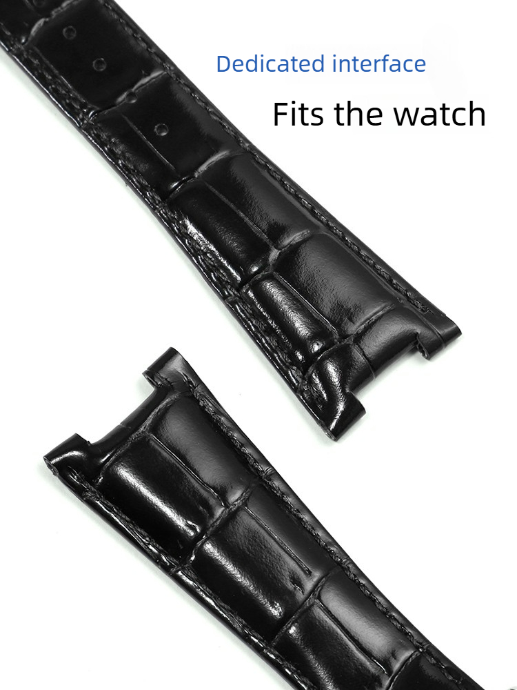 Watch Strap Leather Men's Suit - Omega Watch Constellation recension och pris