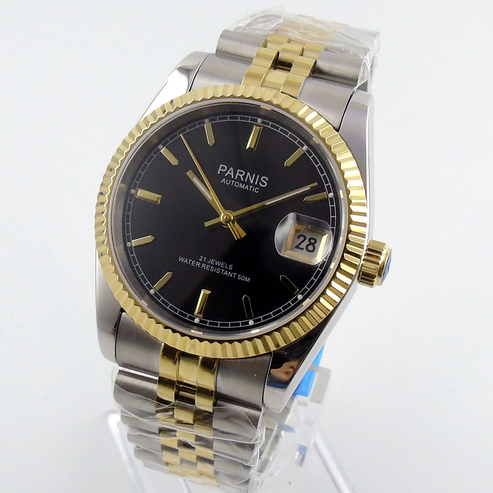 Parnis 36mm Mens Automatic Wat - Rolex Watch Datejust recension och pris