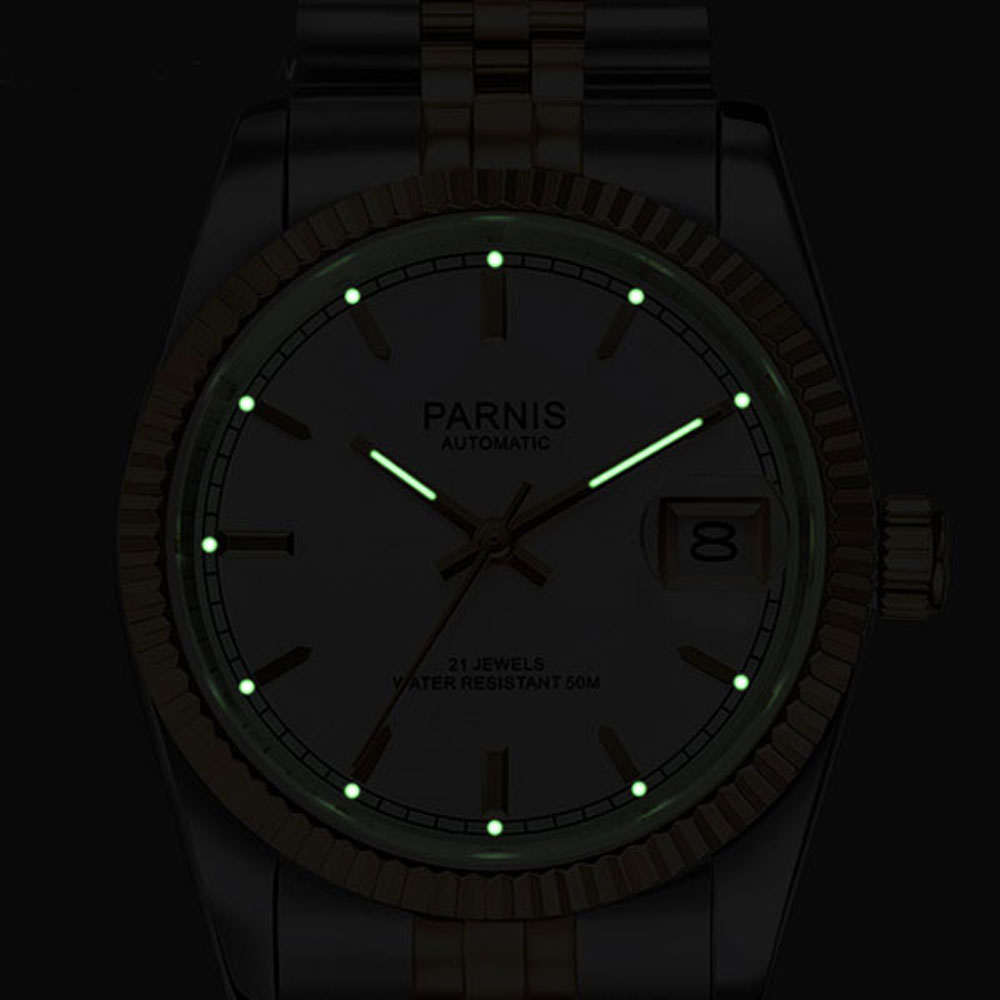Parnis 36mm Mens Automatic Wat - Rolex Watch Datejust recension och pris