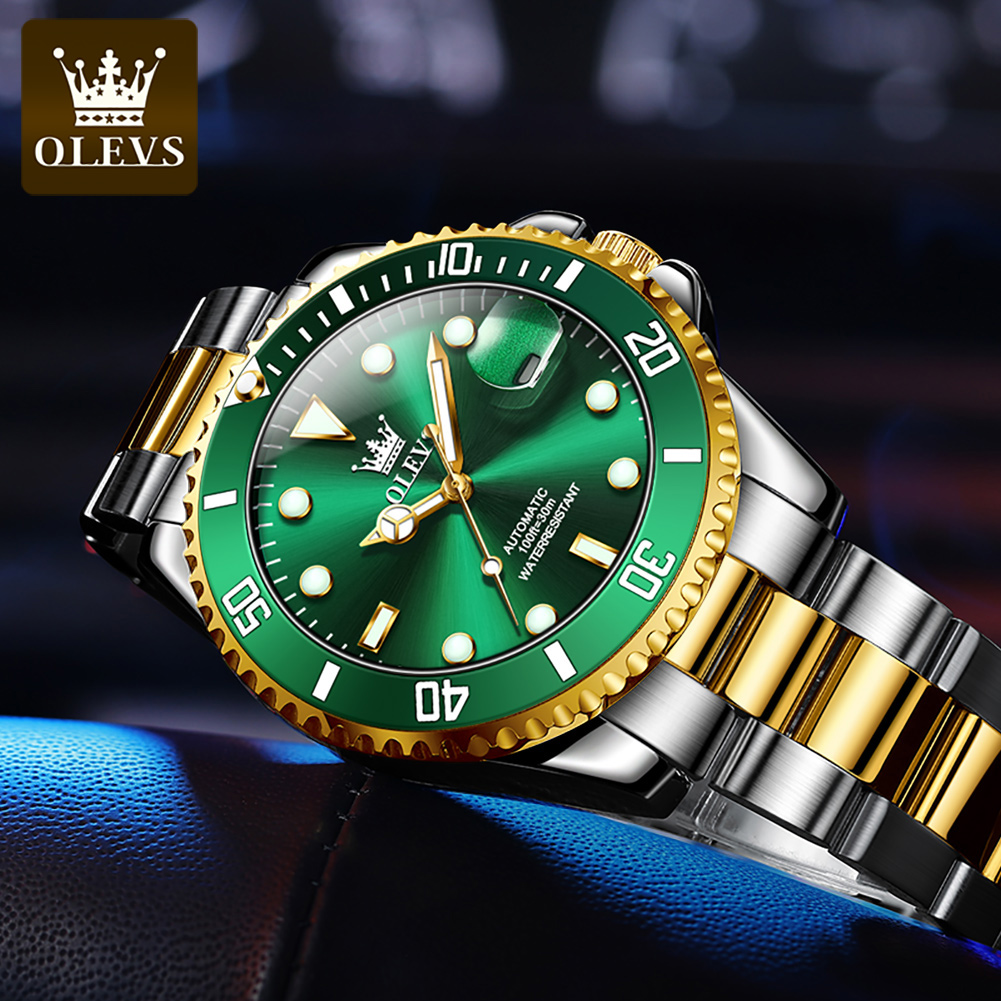 OLEVS 6650 Mechancial Watch fo - Rolex Watch Datejust recension och pris