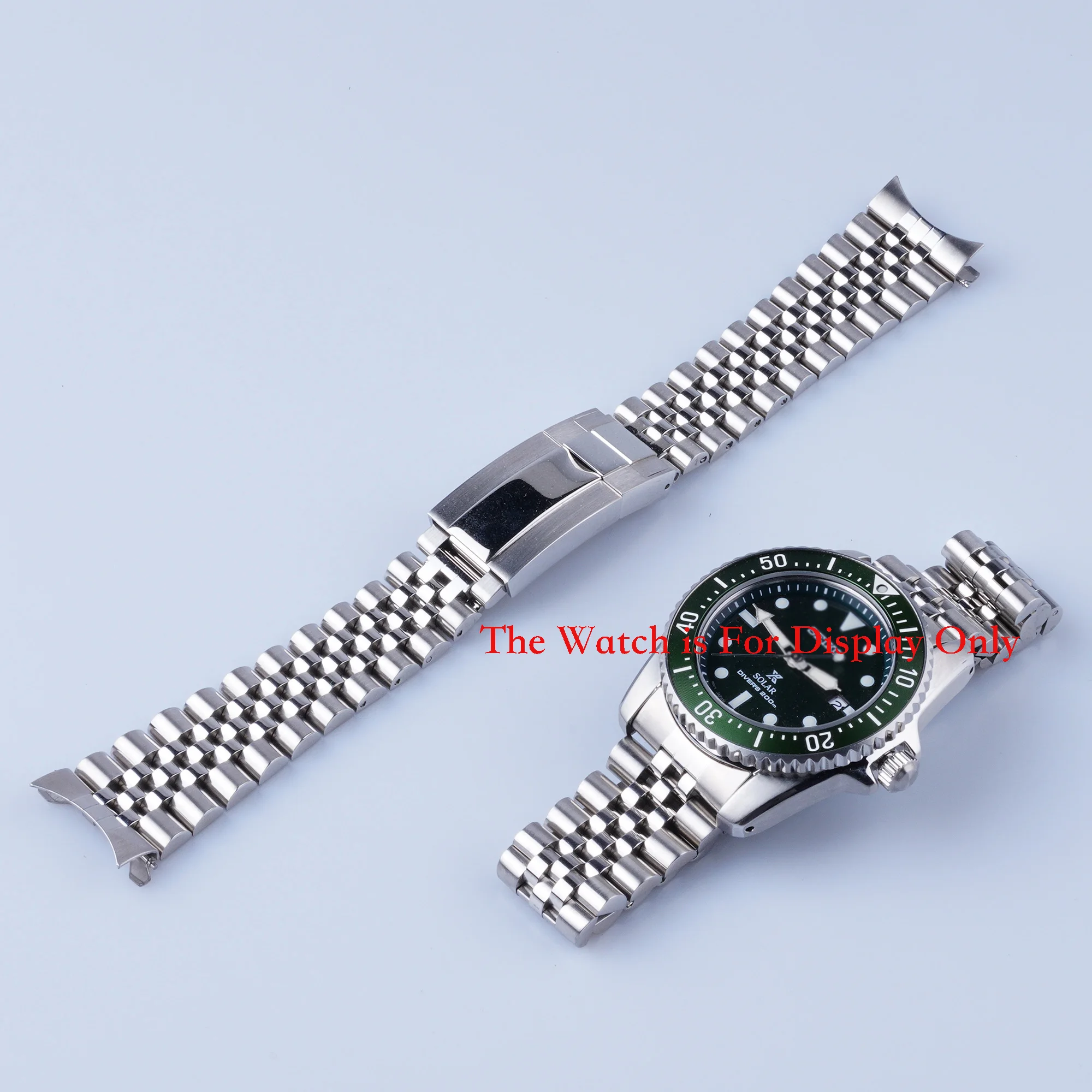 Rolamy 20mm Sliver Hollow Curv - Seiko Watch Prospex recension och pris