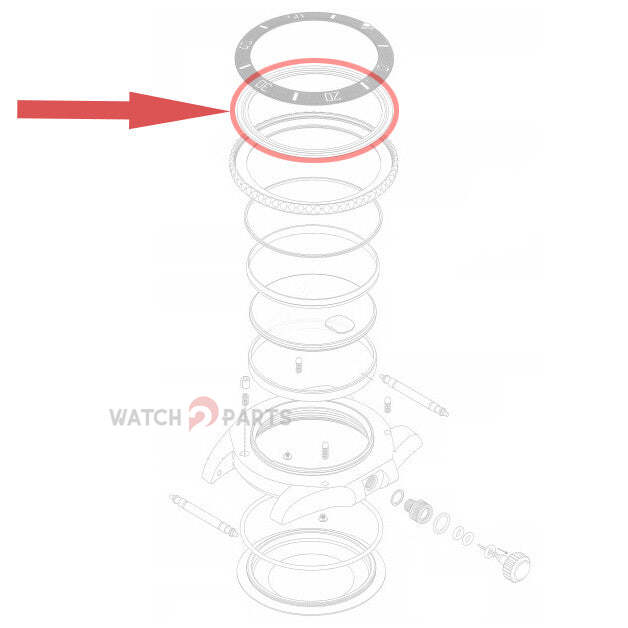 Retaing Steel Bezel Insert Ten - Rolex Watch Submariner recension och pris