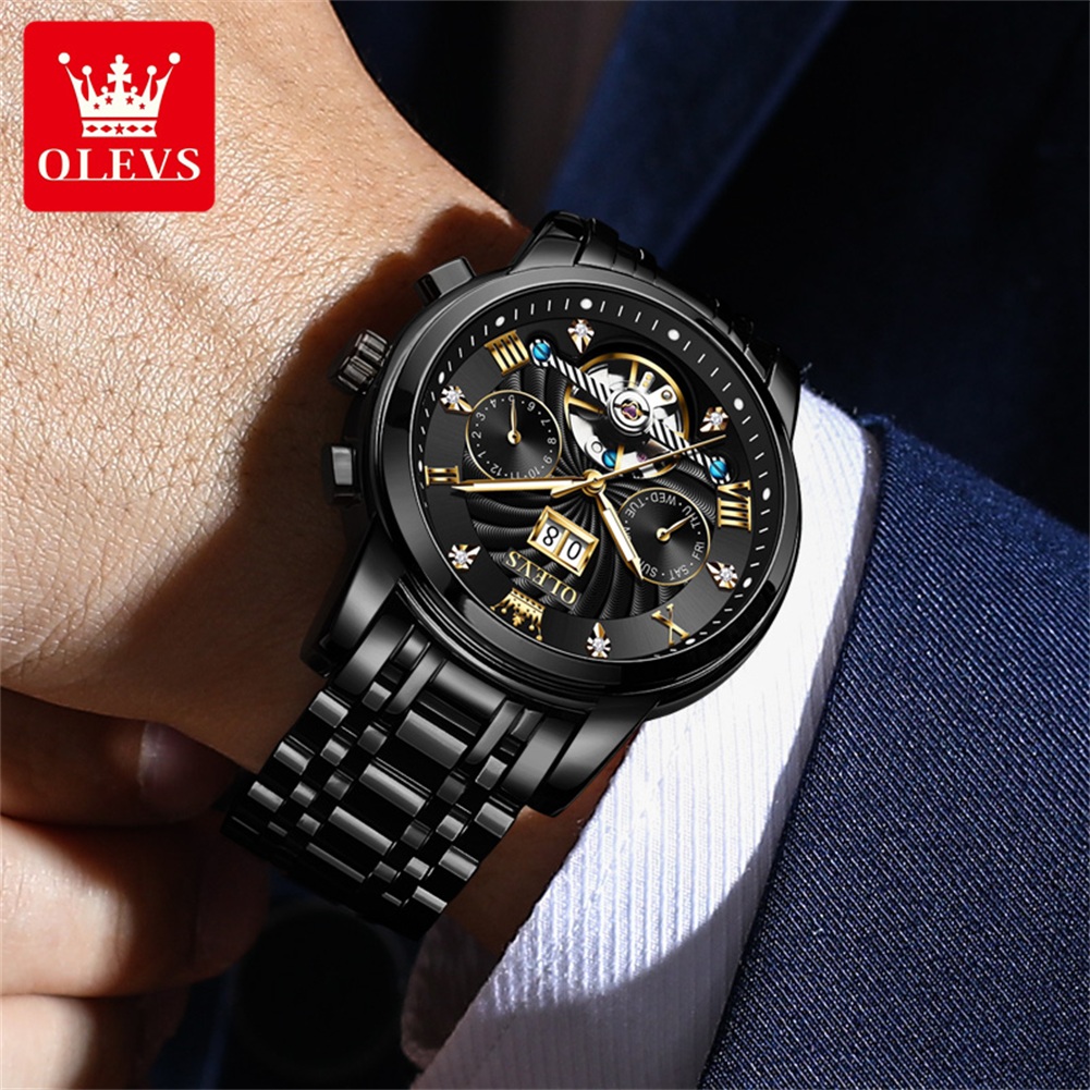 OLEVS Classic Men's Watches To - Rolex Watch Daytona recension och pris