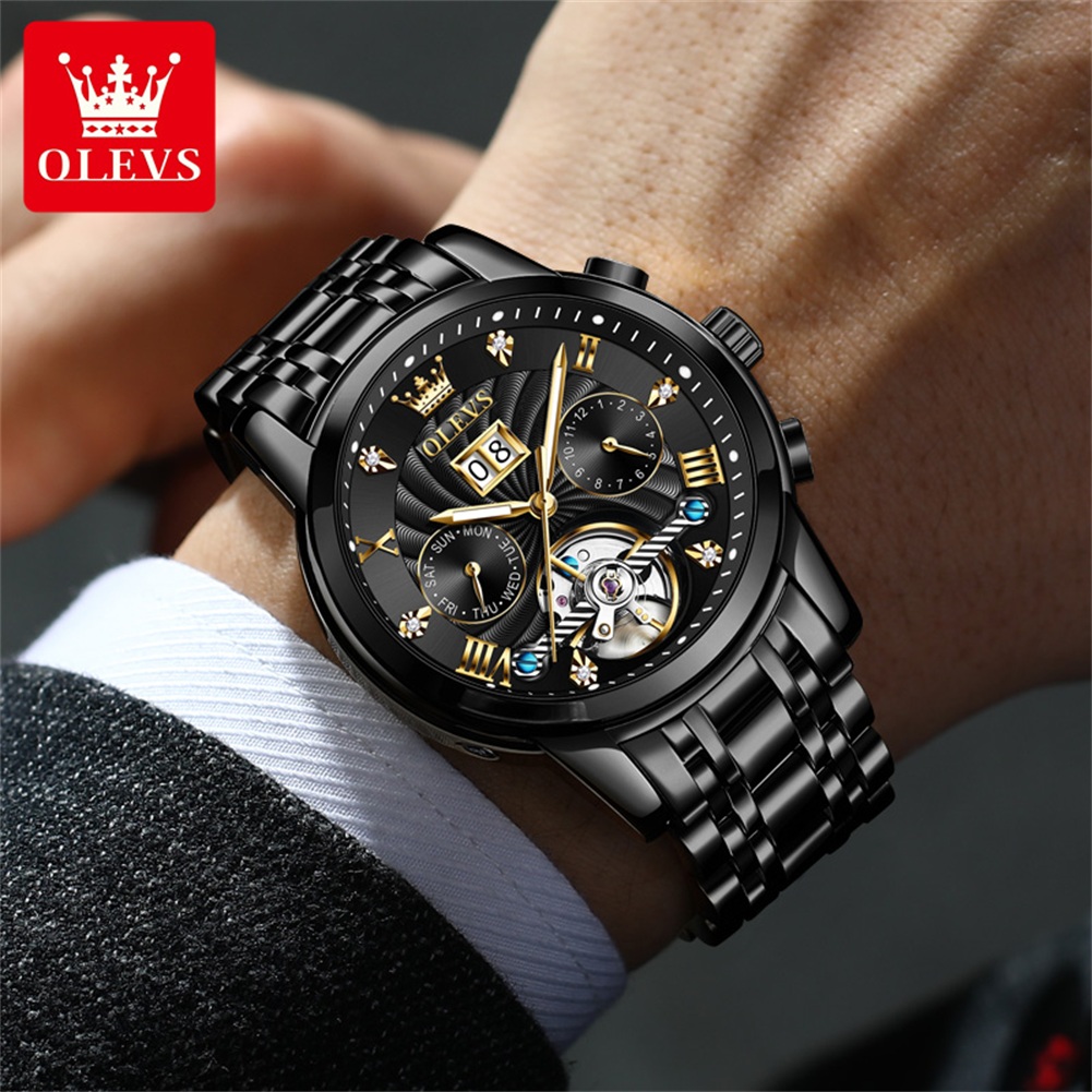 OLEVS Classic Men's Watches To - Rolex Watch Daytona recension och pris
