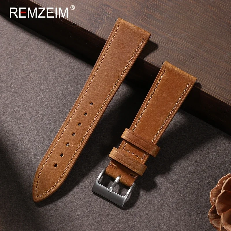 Crazy Horse Quick Release Leat - Leather Strap Quick Release recension och pris
