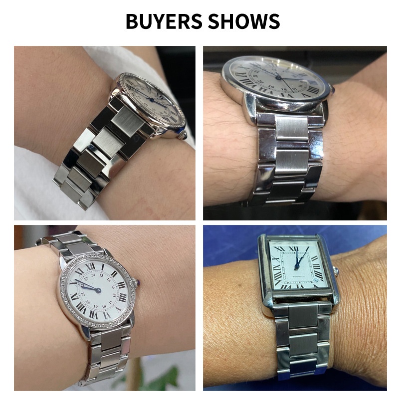 For Cartier Tank Londun SOLO C - Cartier Watch Tank recension och pris