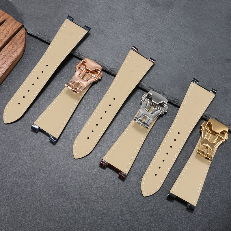 Genuine Leather Watchband For  - Omega Watch Constellation recension och pris