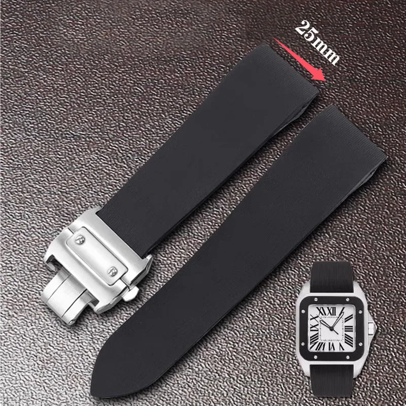 For Cartier Santos 100 W202000 - Cartier Watch Tank recension och pris