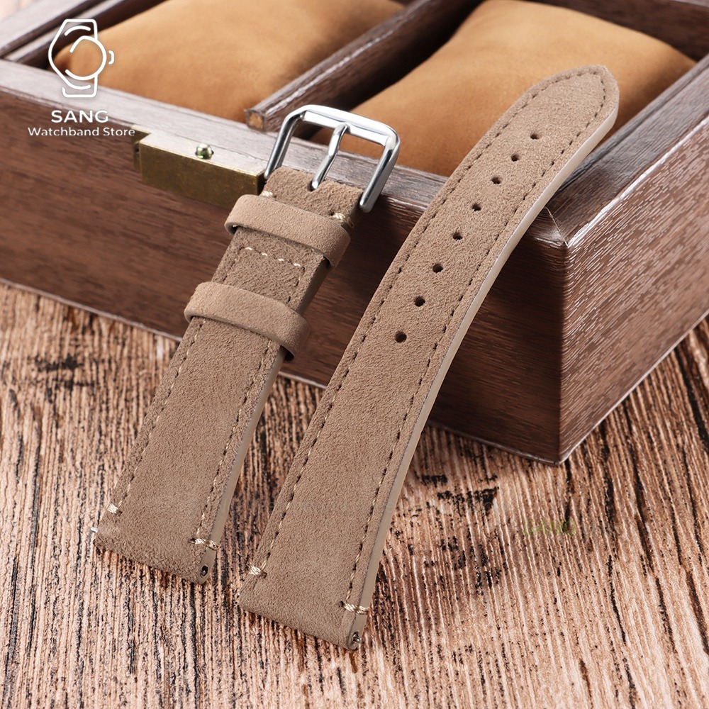 20mm 22mm Universal Men Women  - Suede Strap Watch recension och pris