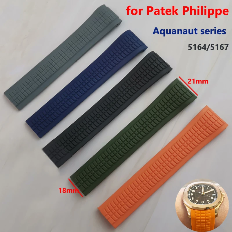 21mm Watch Strap for Patek Phi - Patek Philippe Watch Aquanaut recension och pris