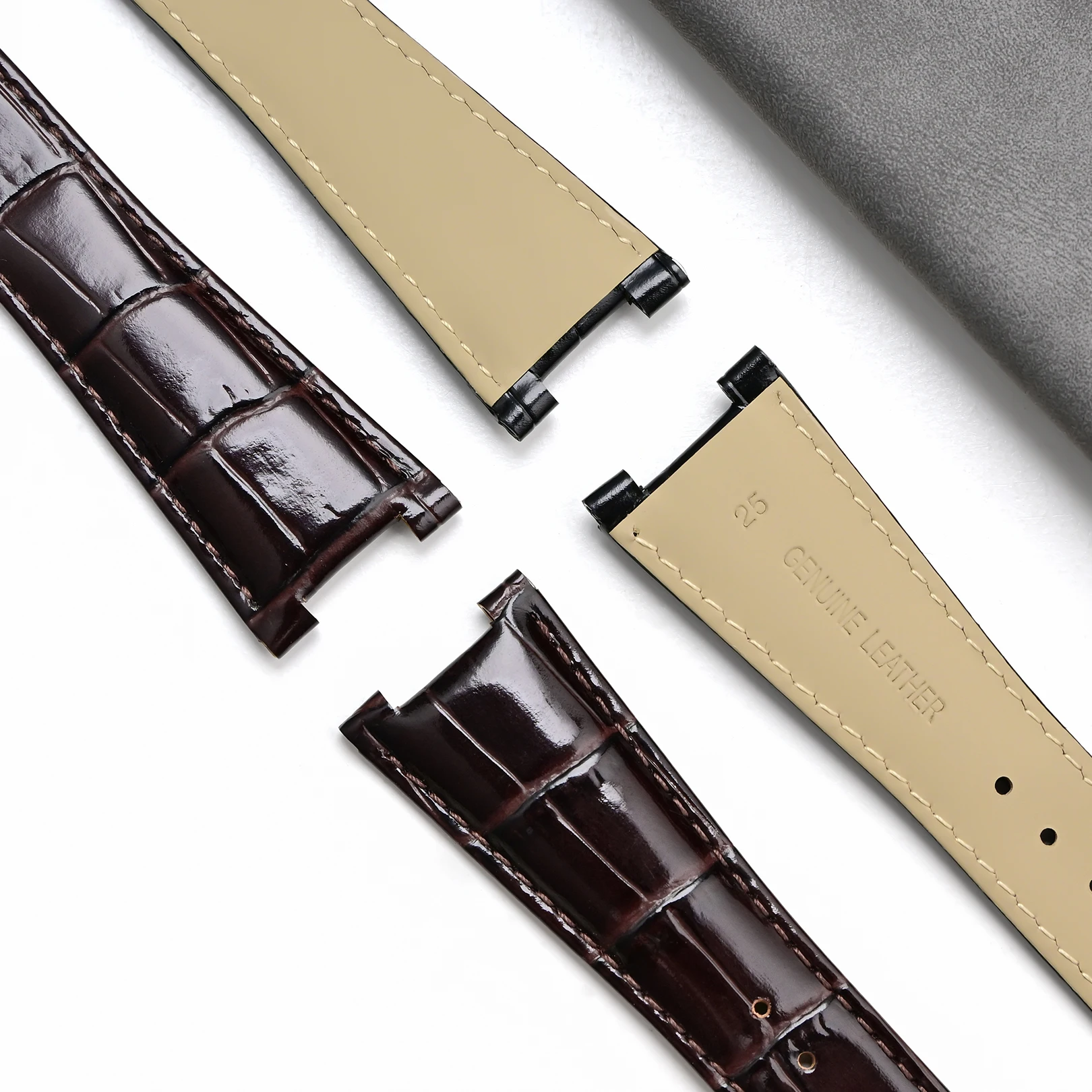 Concave End Strap for 13*25mm  - Omega Watch Constellation recension och pris