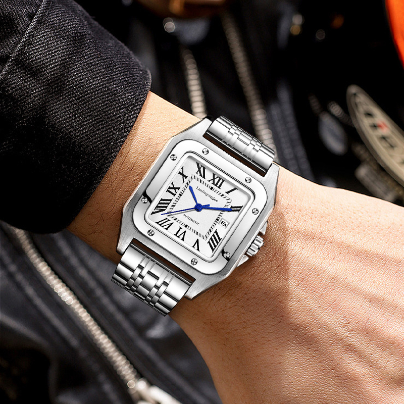 High-End Luxury Square Automat - Cartier Watch Tank recension och pris