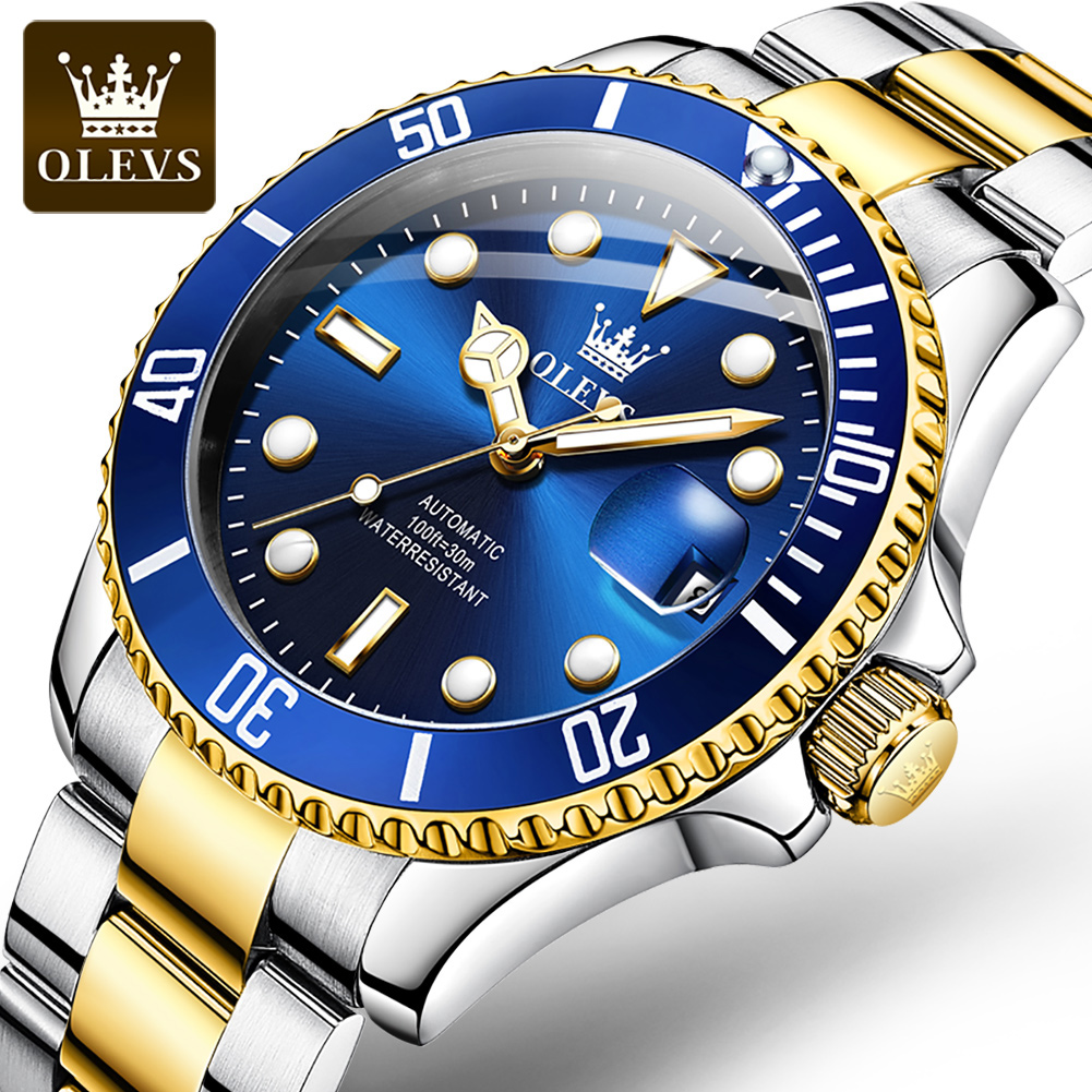 OLEVS 6650 Men Watch Classic O - Rolex Watch Datejust recension och pris