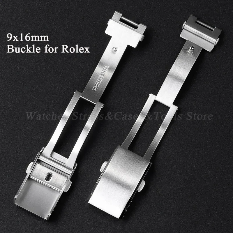Solid Stainless Steel Buckle f - Rolex Watch Daytona recension och pris
