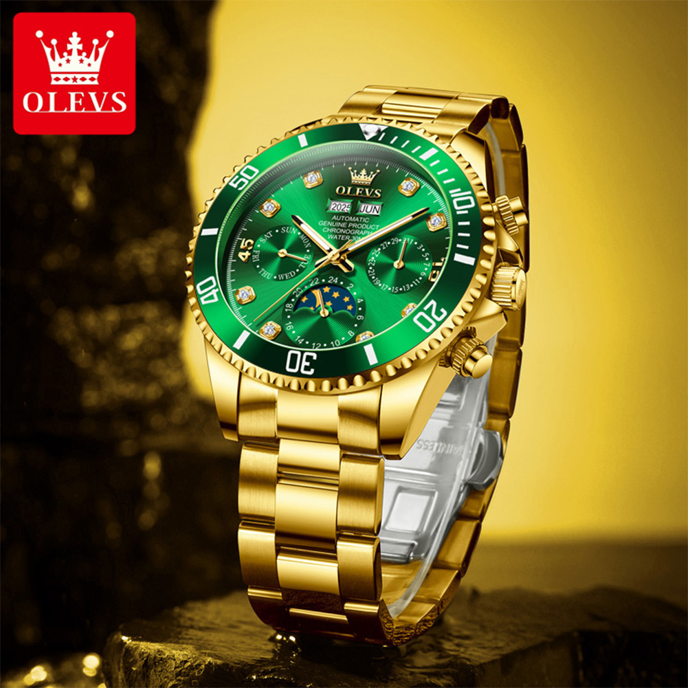OLEVS 6729 Automatic Watch Man - Rolex Watch Datejust recension och pris