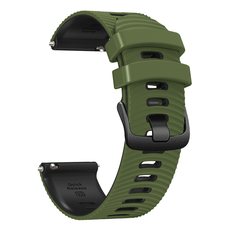 For COROS Apex 4 42mm/APEX 2 P - Silicone Watch Band 22Mm recension och pris