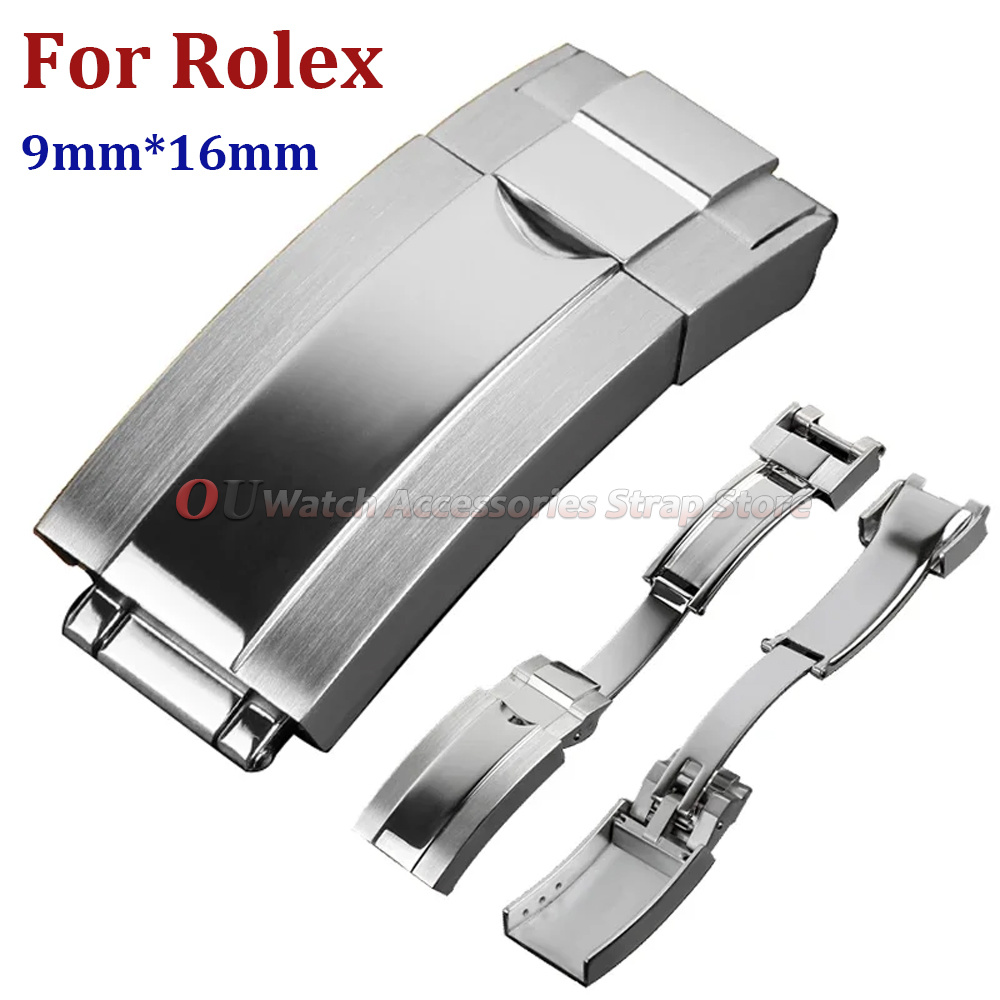 9mmx16mm Stainless Steel Deplo - Rolex Watch Daytona recension och pris