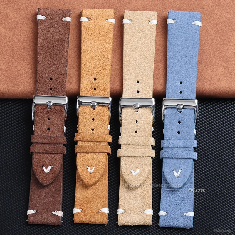 18mm 20mm 22mm High Quality Su - Suede Strap Watch recension och pris