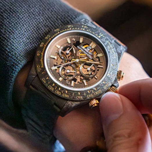 CRONUSART Men Chronograph Watc - Canvas Strap Watch recension och pris